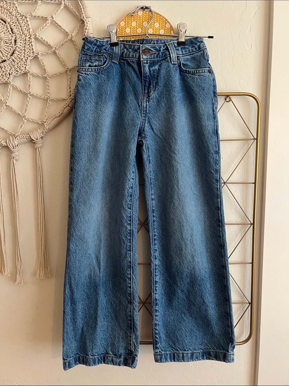 8 | Cat & Jack Wide-Leg Jeans - Blue